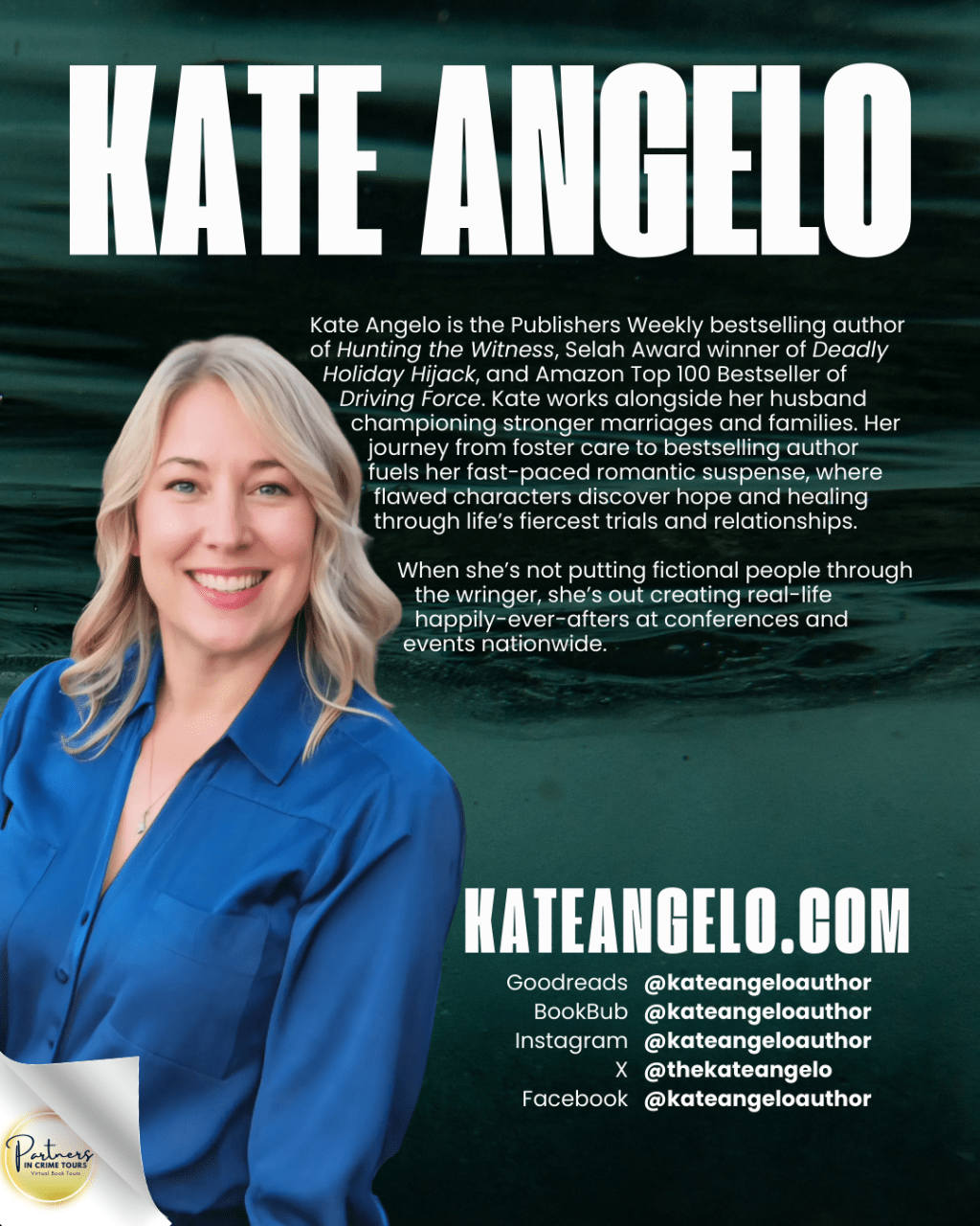 Guest Appearance with author Kate&nbsp;Angelo