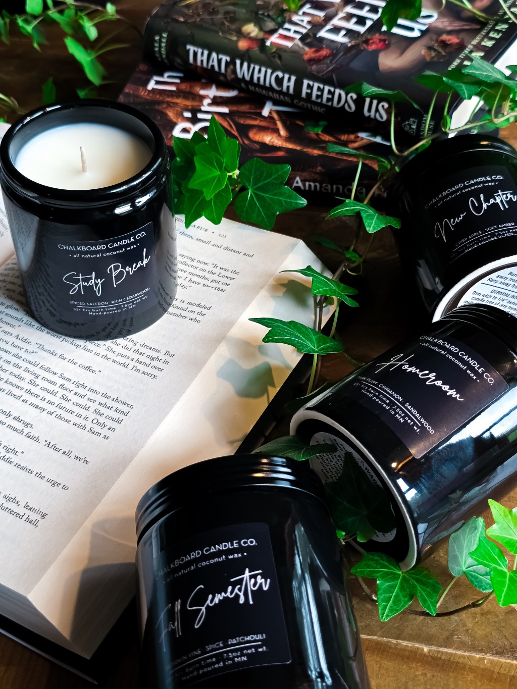 Bookish Candles, Bookish Moments — The Fall Farmhouse&nbsp;Flight